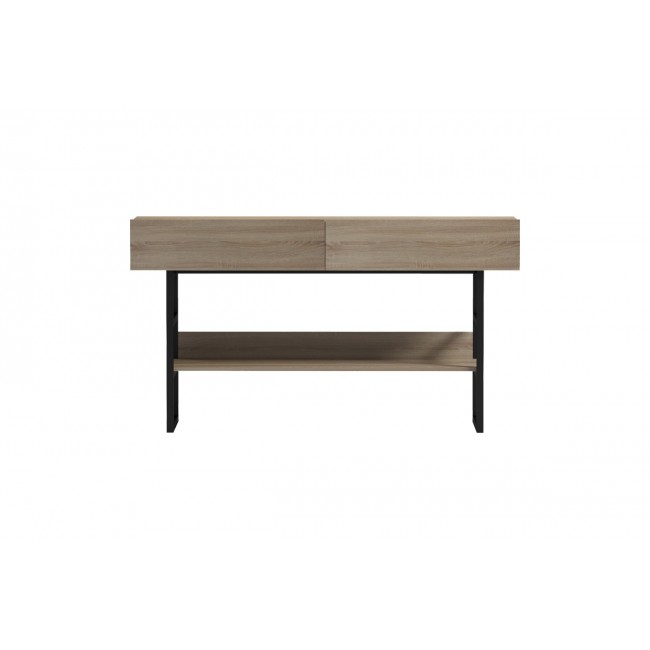 Κονσόλα 'VIEN" σε χρώμα σονόμα/μαύρο 139x43x75.5