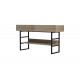 Κονσόλα 'VIEN" σε χρώμα σονόμα/μαύρο 139x43x75.5