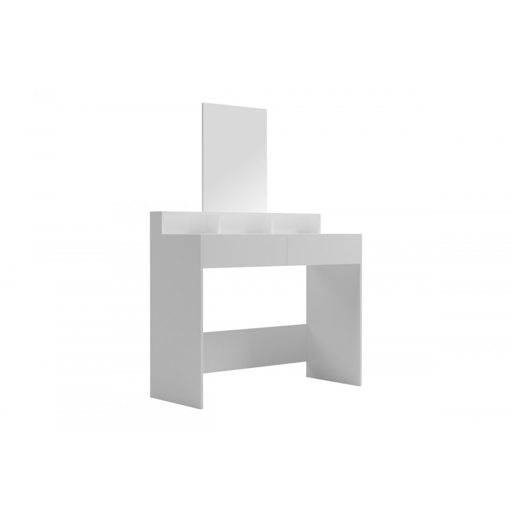 Τουαλέτα κρεβατοκάμαρας "FRENTSEL" σε χρώμα λευκό 100x40x140