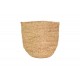Διακοσμητικό καλάθι "MIDEKO" από γιούτα σε χρώμα φυσικό Φ25x25