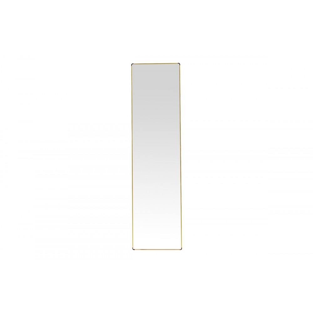 Καθρέπτης "MOIRA" από αλουμίνιο σε χρώμα χρυσό 40x28x150