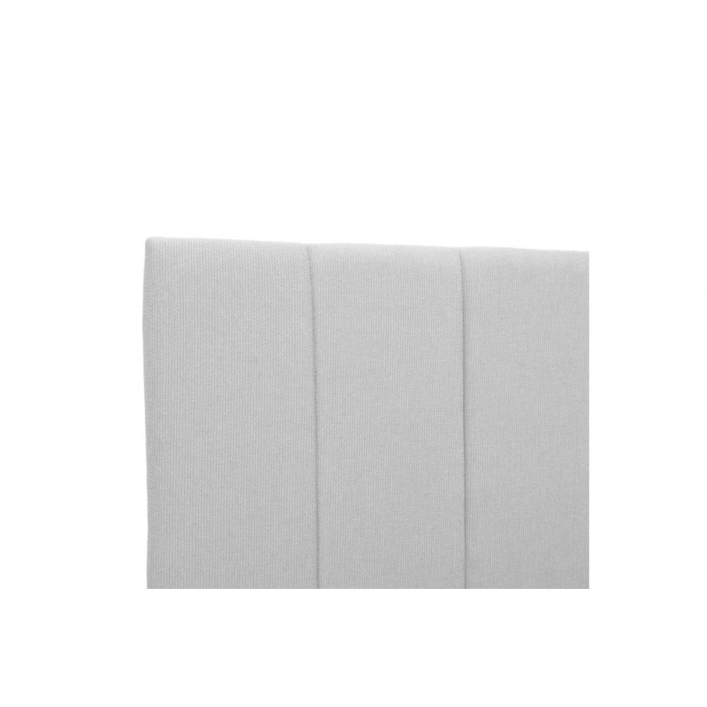 Κρεβάτι "SNUGGLE" από ύφασμα σε χρώμα γκρι 128x212x100