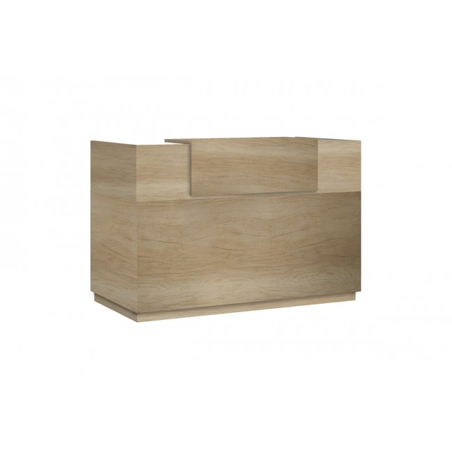 Γραφείο reception "LOTUS" σε χρώμα φυσικό 200x70x110