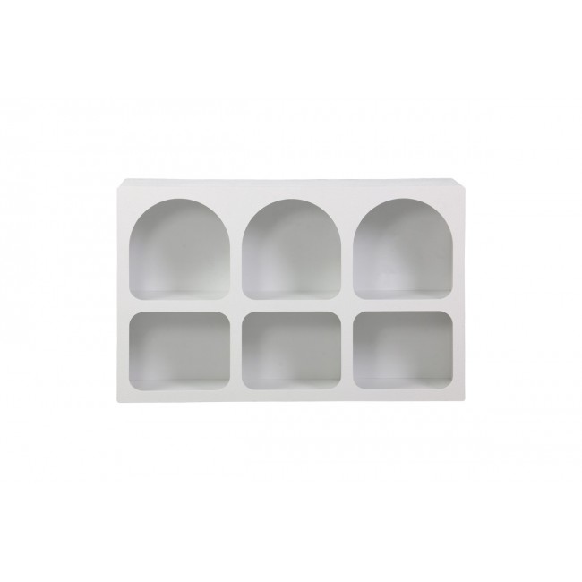 Μπουφές "EMERSI" από mdf σε χρώμα λευκό 120x35x76