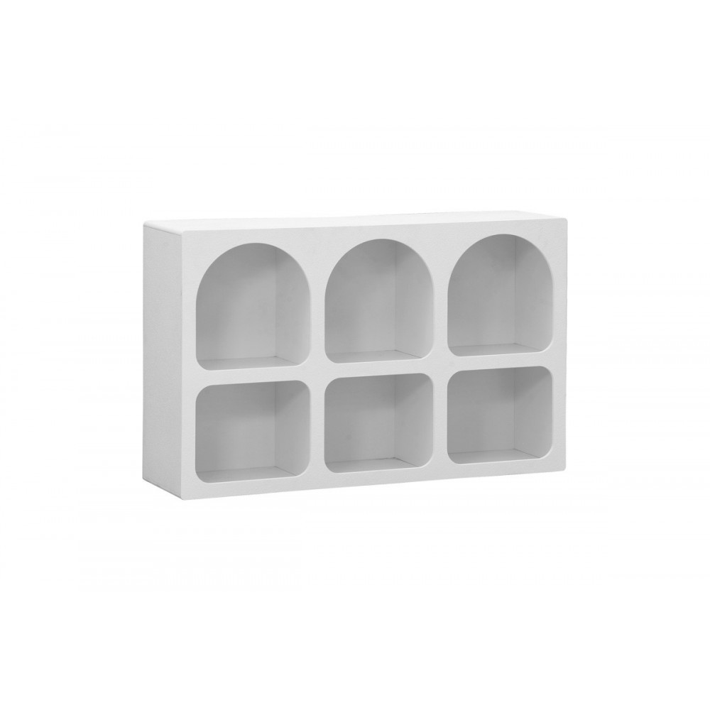 Μπουφές "EMERSI" από mdf σε χρώμα λευκό 120x35x76