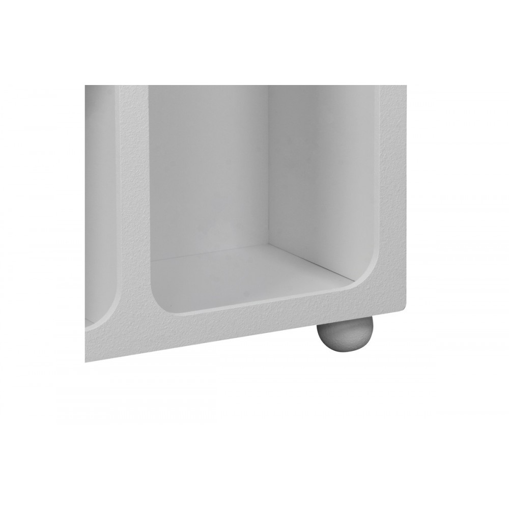 Μπουφές "EMERSI" από mdf σε χρώμα λευκό 164x34x76