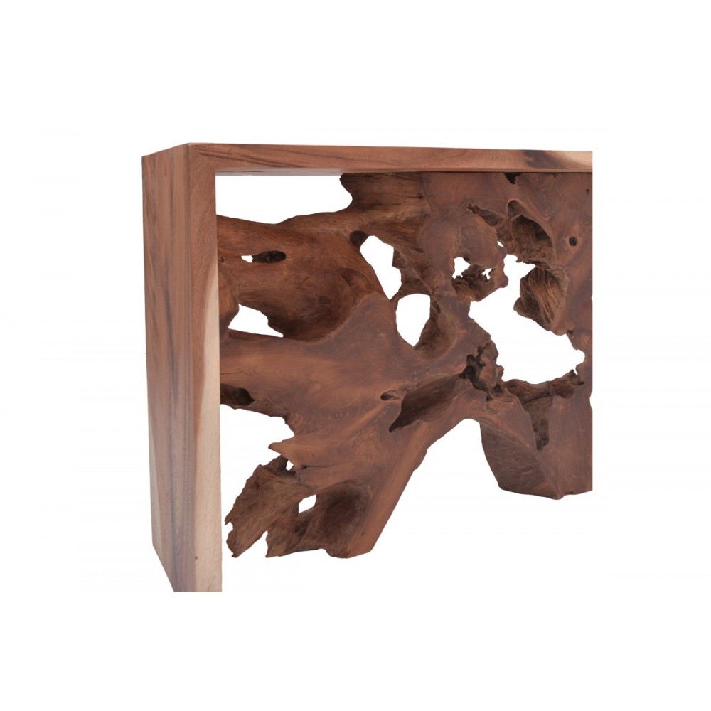 Κονσόλα "JAKO" από ξύλο σε χρώμα φυσικό 120x40x80