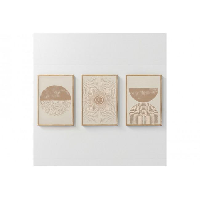 Πίνακας "VARENZY" τρίπτυχος με ψηφιακή εκτύπωση και πλαίσιο 33x1.5x48