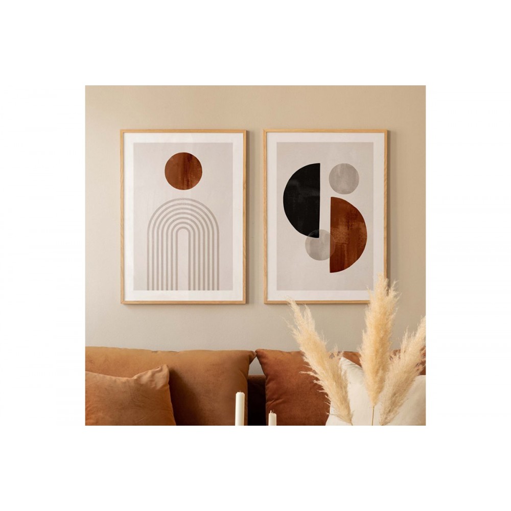 Πίνακας "DERPIE" δίπτυχος με ψηφιακή εκτύπωση και πλαίσιο 33x1.5x48