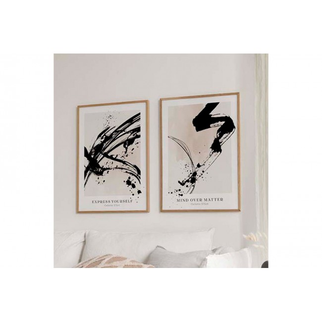 Πίνακας "ARGETO" δίπτυχος με ψηφιακή εκτύπωση και πλαίσιο 33x1.5x48