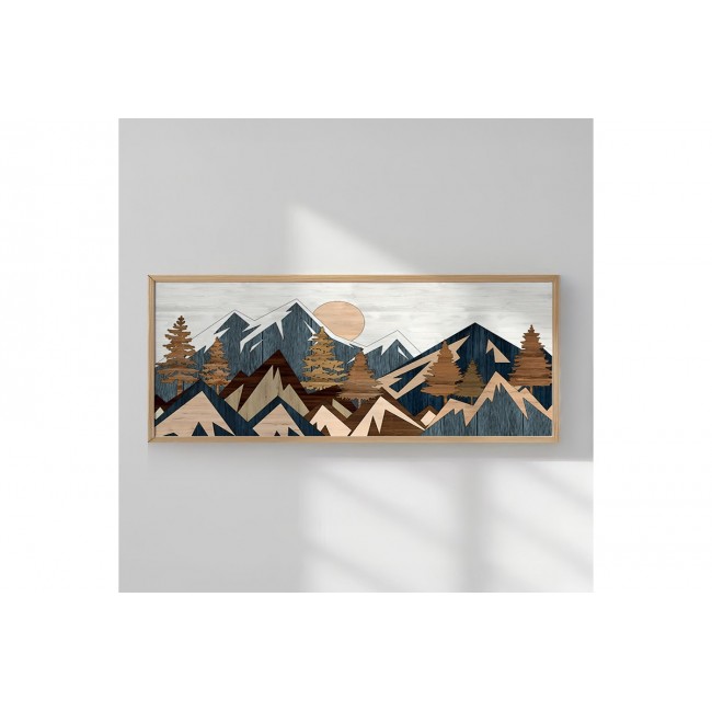 Πίνακας "UELIA" με ψηφιακή εκτύπωση και πλαίσιο 70x2x33