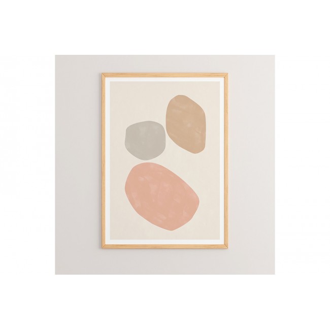 Πίνακας "SELA" με ψηφιακή εκτύπωση και πλαίσιο 33x1.5x48