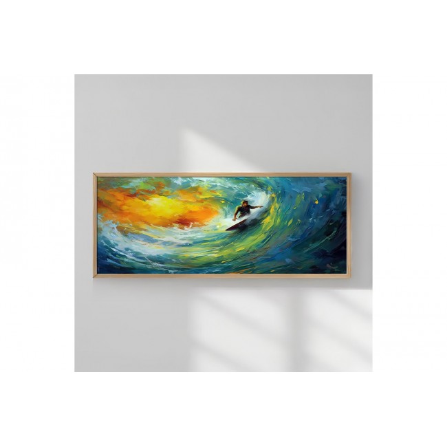 Πίνακας "COPAL" με ψηφιακή εκτύπωση και πλαίσιο 120x2x50