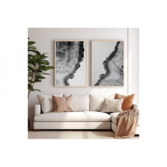 Πίνακας "NEPEN" δίπτυχος με ψηφιακή εκτύπωση και πλαίσιο 33x1.5x48