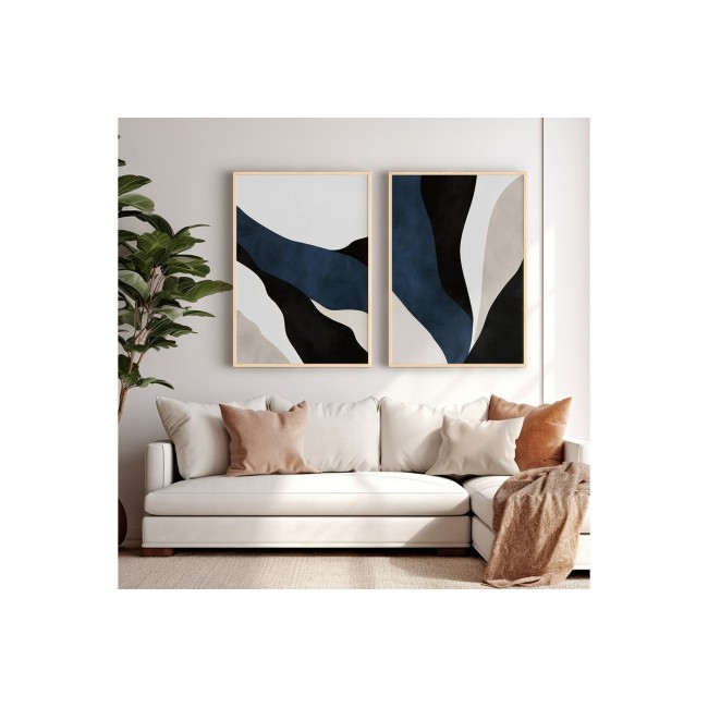 Πίνακας "SERJA" δίπτυχος με ψηφιακή εκτύπωση και πλαίσιο 33x1.5x48