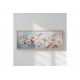 Πίνακας "FLOWERY" με ψηφιακή εκτύπωση και πλαίσιο 120x2x50