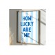 Πίνακας "LUCKELY" με ψηφιακή εκτύπωση και πλαίσιο 33x1.5x48