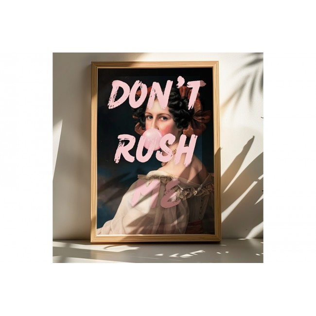 Πίνακας "RUSHEA" με ψηφιακή εκτύπωση και πλαίσιο 50x2x70