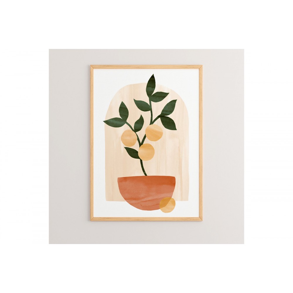 Πίνακας "OTOBEN" με ψηφιακή εκτύπωση και πλαίσιο 33x1.5x48