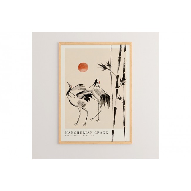 Πίνακας "BIRDO" με ψηφιακή εκτύπωση και πλαίσιο 33x1.5x48