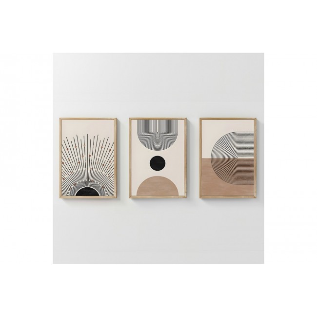 Πίνακας "LAGON" τρίπτυχος με ψηφιακή εκτύπωση και πλαίσιο 33x1.5x48