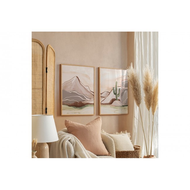 Πίνακας "BENIZ" δίπτυχος με ψηφιακή εκτύπωση και πλαίσιο 33x1.5x48