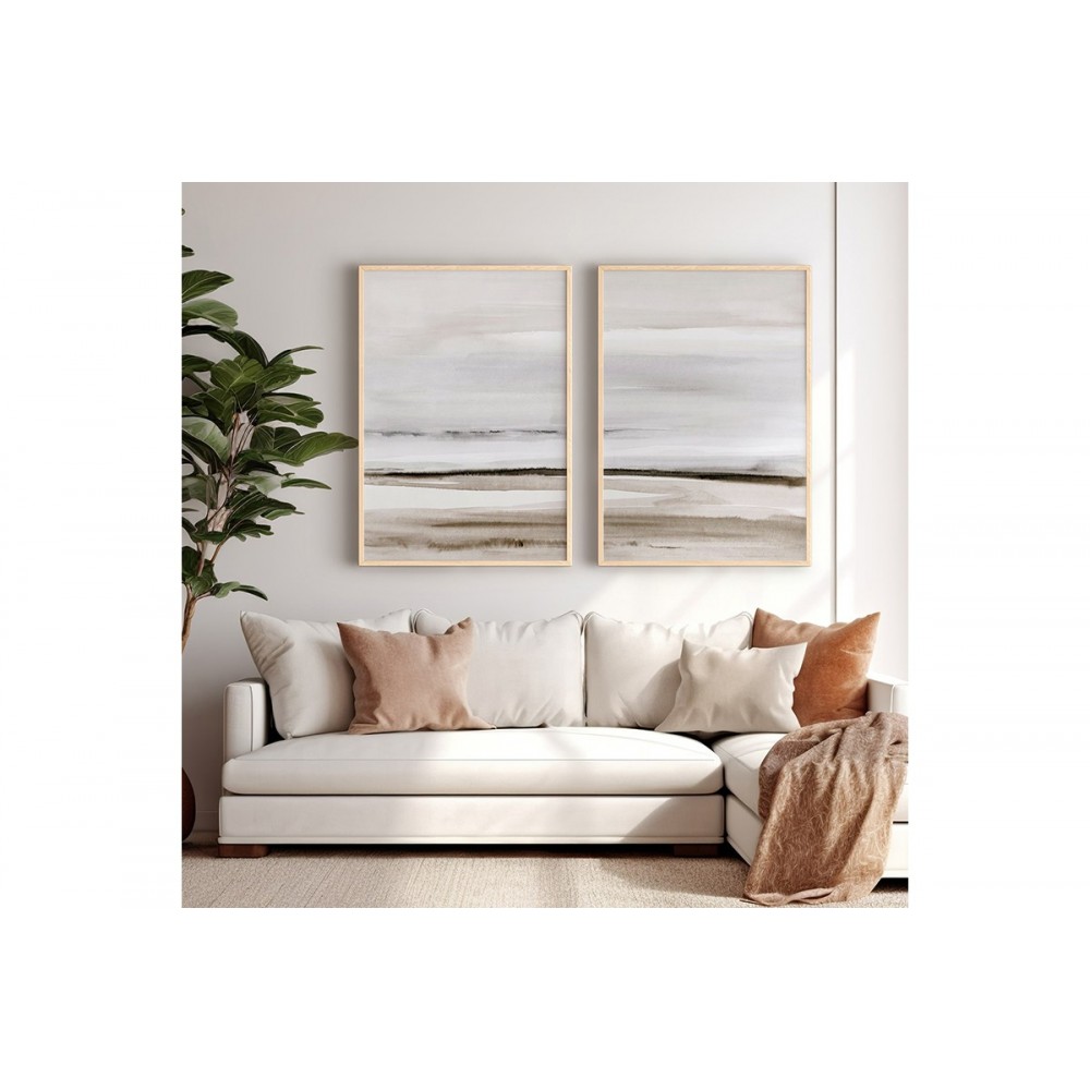 Πίνακας "VERVEMY" δίπτυχος με ψηφιακή εκτύπωση και πλαίσιο 33x1.5x48