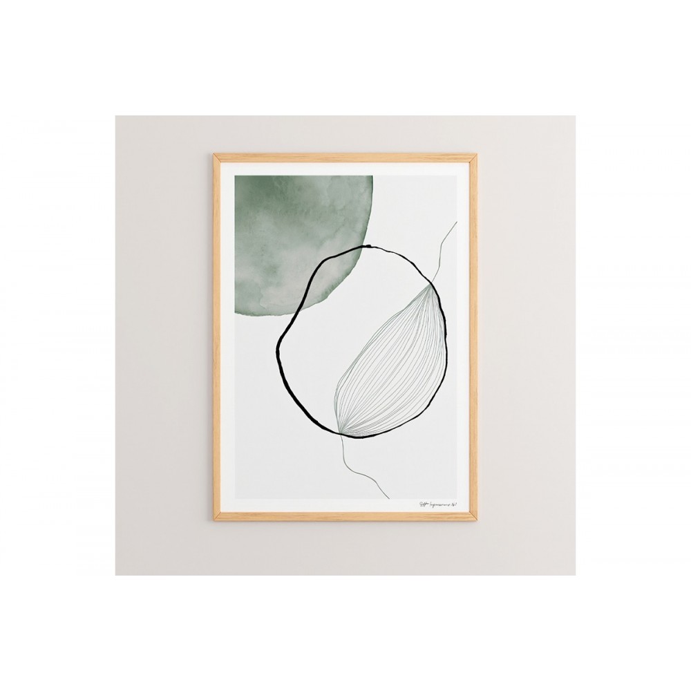 Πίνακας "BERETO" με ψηφιακή εκτύπωση και πλαίσιο 33x1.5x48