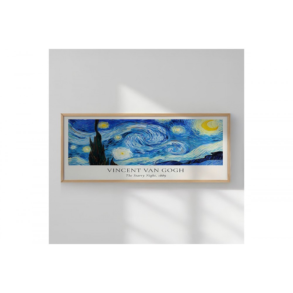 Πίνακας "BENTEL" με ψηφιακή εκτύπωση και πλαίσιο 120x2x50