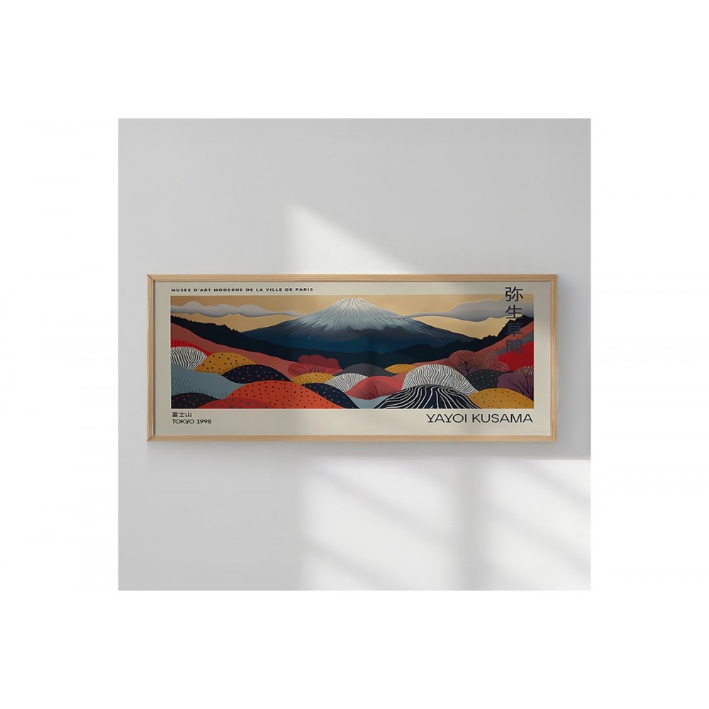 Πίνακας "LENFO" με ψηφιακή εκτύπωση και πλαίσιο 120x2x50