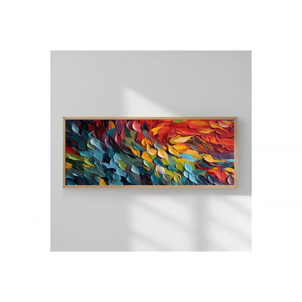 Πίνακας "FEDER" με ψηφιακή εκτύπωση και πλαίσιο 120x2x50