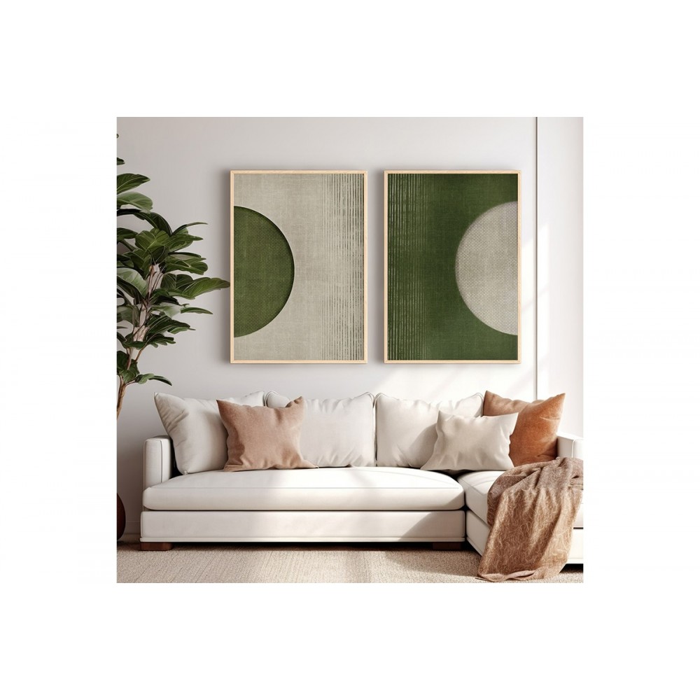 Πίνακας "BAMBAN" δίπτυχος με ψηφιακή εκτύπωση και πλαίσιο 33x1.5x48