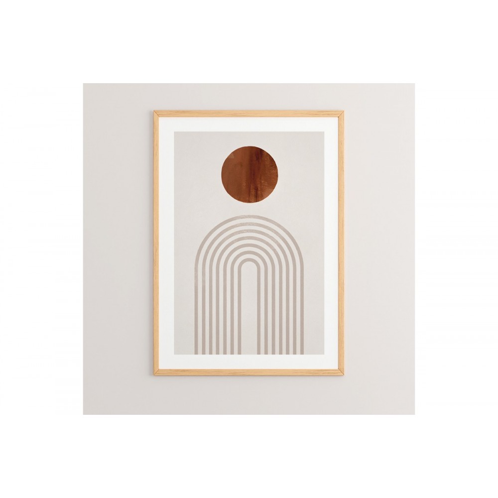 Πίνακας "LINOUA" με ψηφιακή εκτύπωση και πλαίσιο 33x1.5x48