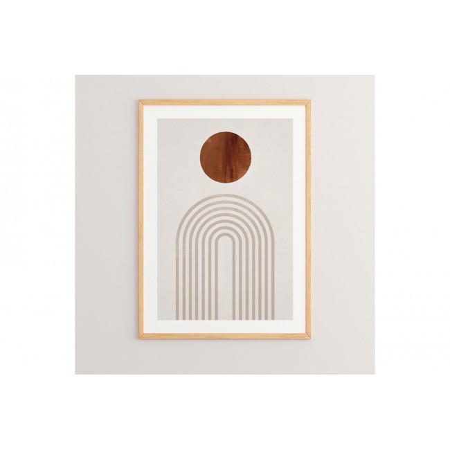 Πίνακας "LINOUA" με ψηφιακή εκτύπωση και πλαίσιο 33x1.5x48