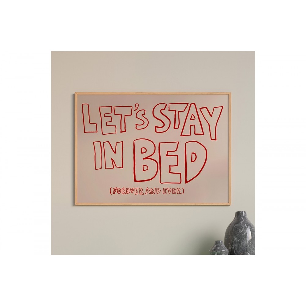 Πίνακας "SLEPERY" με ψηφιακή εκτύπωση και πλαίσιο 70x2x50