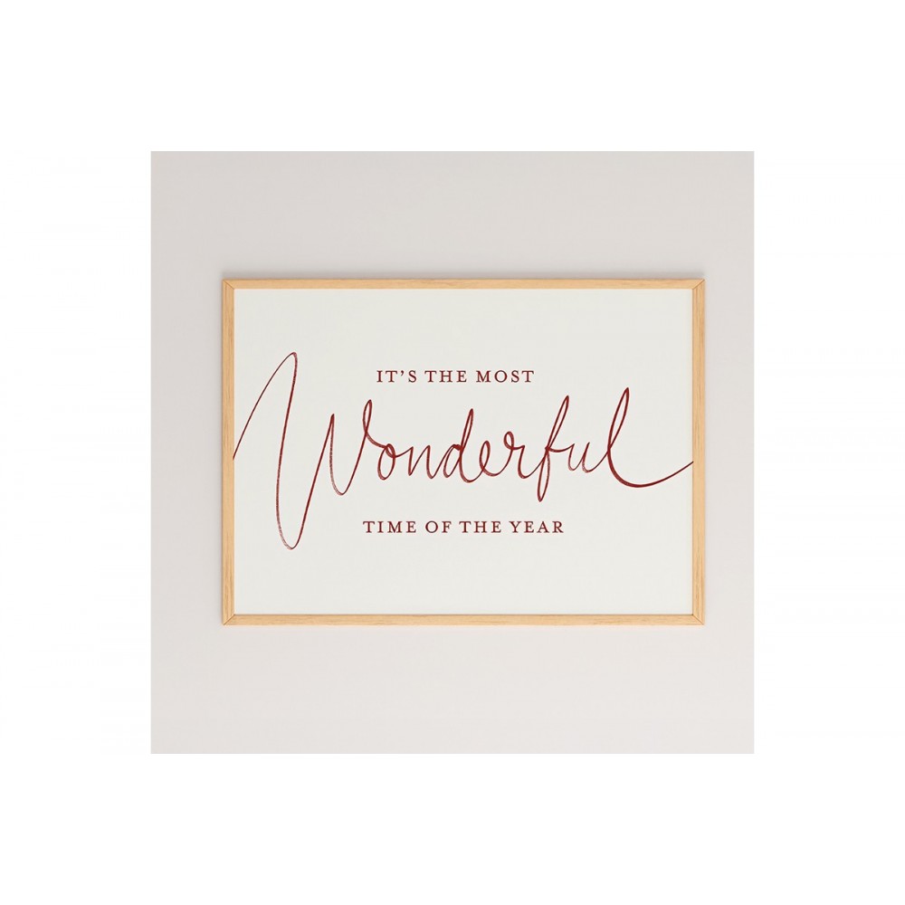 Πίνακας "FULTE" με ψηφιακή εκτύπωση και πλαίσιο 48x1.5x33