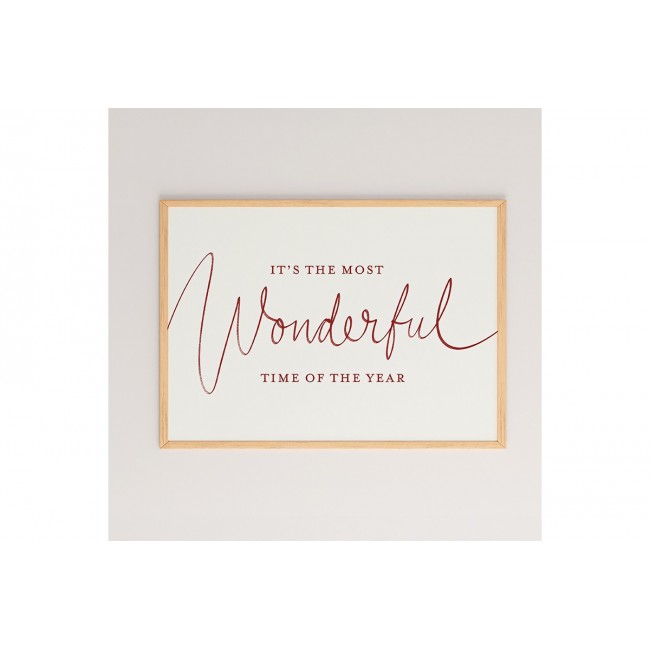 Πίνακας "FULTE" με ψηφιακή εκτύπωση και πλαίσιο 48x1.5x33