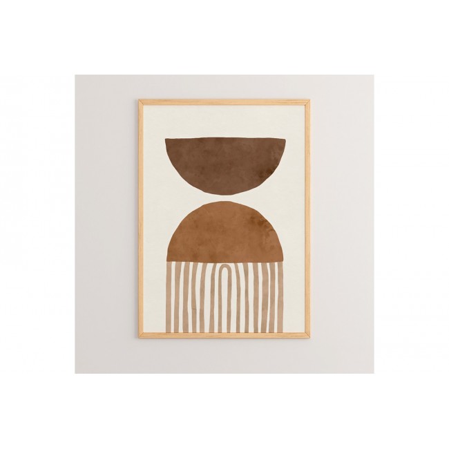 Πίνακας "SERBY" με ψηφιακή εκτύπωση και πλαίσιο 33x1.5x48