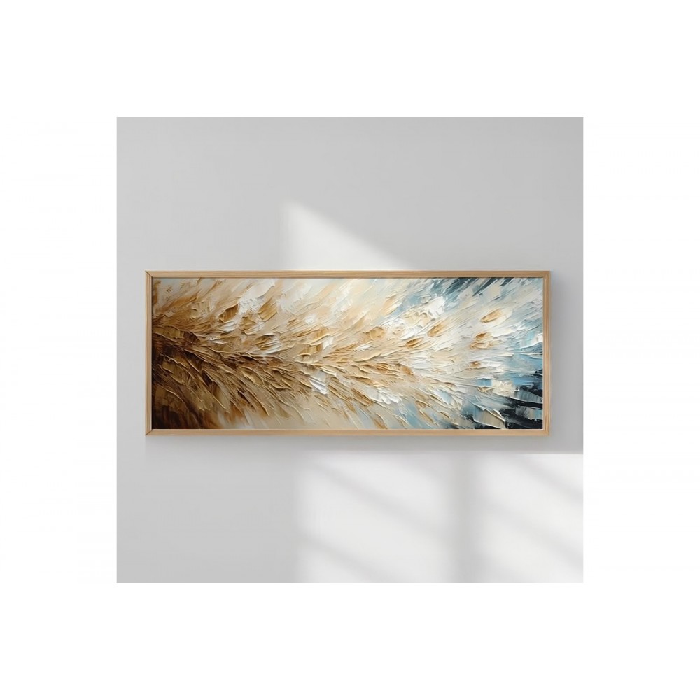 Πίνακας "LEDARY" με ψηφιακή εκτύπωση και πλαίσιο 120x2x50