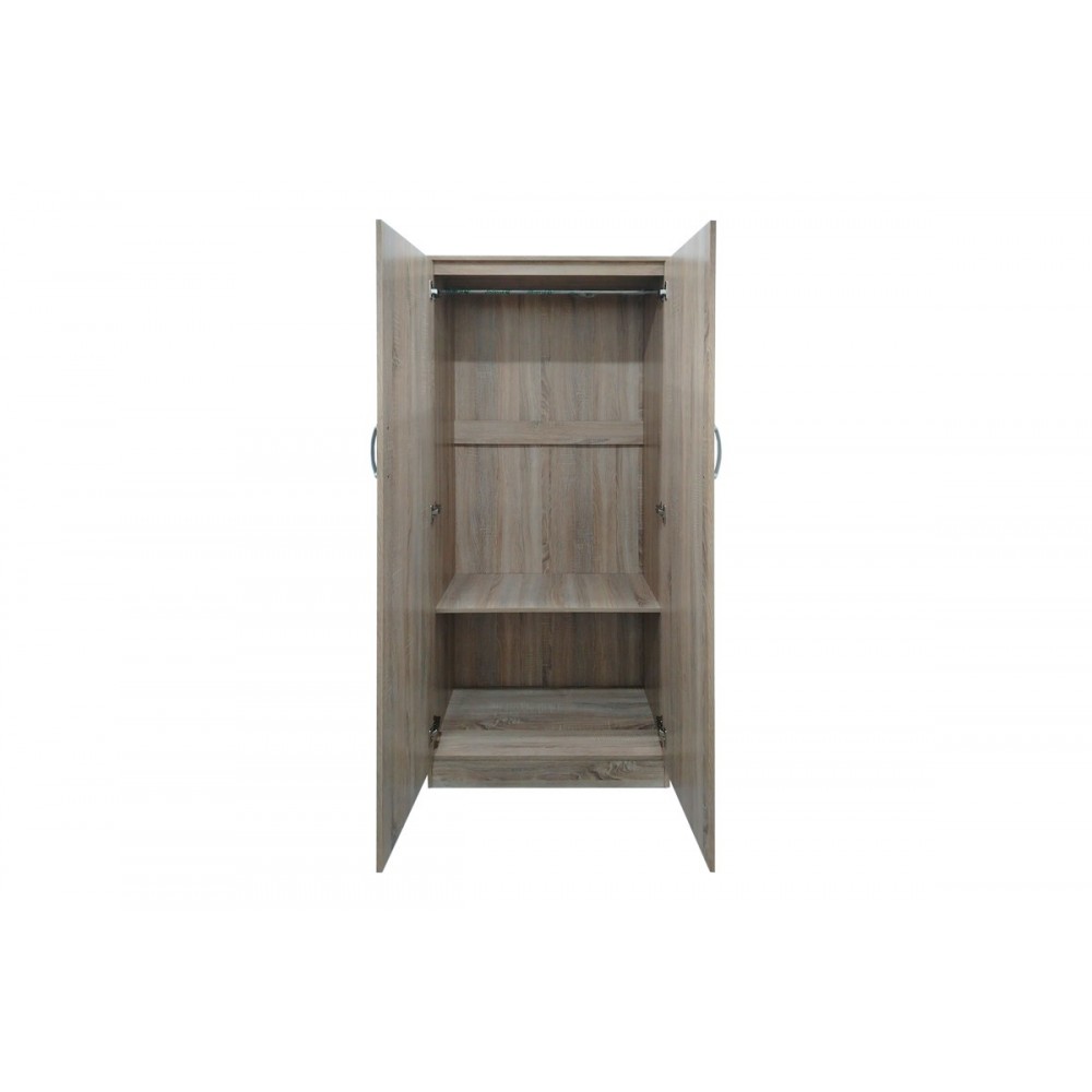 Ντουλάπα δίφυλλη "LEGO" σε χρώμα σονόμα 80x42x180