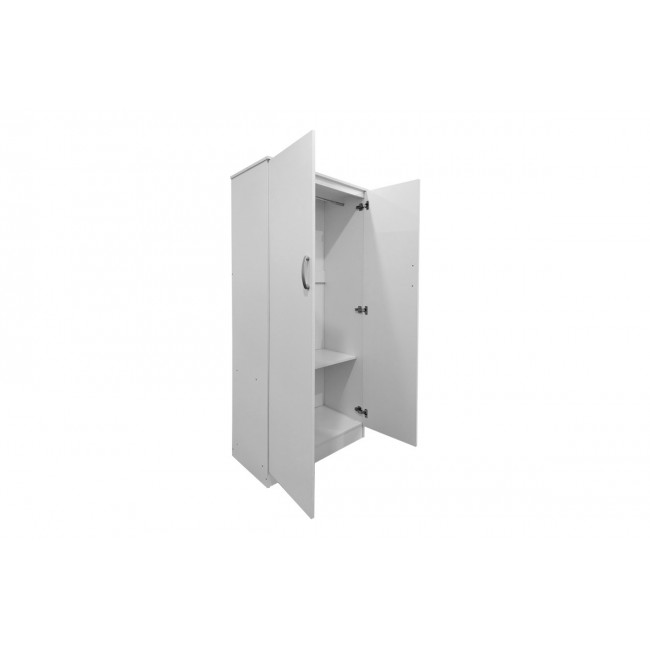 Ντουλάπα δίφυλλη "LEGO" σε χρώμα λευκό 80x42x180