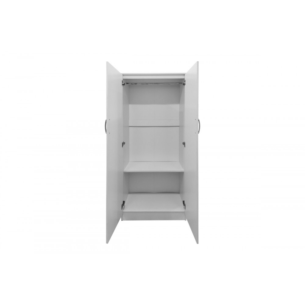 Ντουλάπα δίφυλλη "LEGO" σε χρώμα λευκό 80x42x180