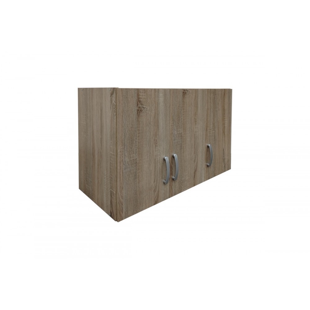 Πατάρι ντουλάπας τρίφυλλο "LEGO" σε χρώμα σονόμα 90x41.5x60