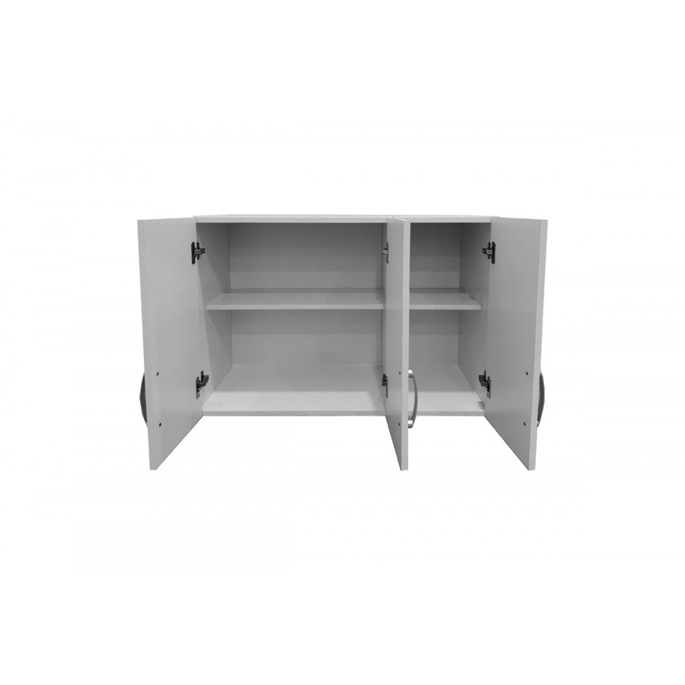 Πατάρι ντουλάπας τρίφυλλο "LEGO" σε χρώμα λευκό 90x41.5x60