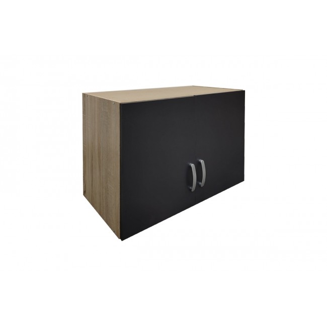 Πατάρι ντουλάπας δίφυλλο "LEGO" σε χρώμα σονόμα/ανθρακί 79x41.5x60