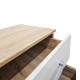 Κομοδίνο "ATHOS" σε χρώμα sonoma-λευκό 48x40x41.5