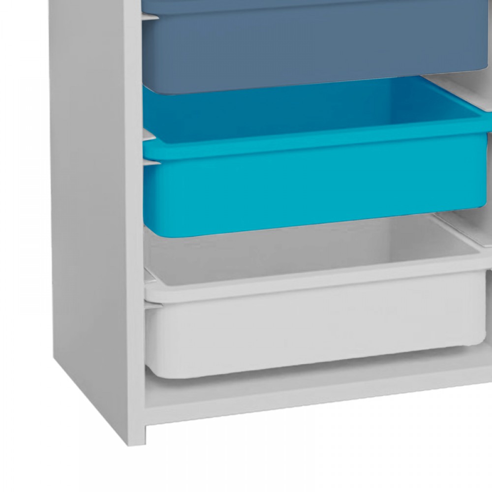 Συρταριέρα με καλάθια "TOYLI" πολύχρωμο 45x30x78