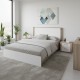 Κρεβάτι "ATHOS" σε χρώμα sonoma-λευκή  140x200