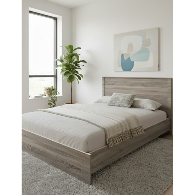 Κρεβάτι "ATHOS" σε χρώμα sonoma 140x200