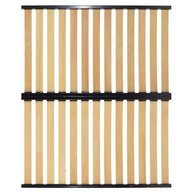 Σομιές μεταλλικός "KORT" με 17x2 ανατομικές τάβλες 162x195x4